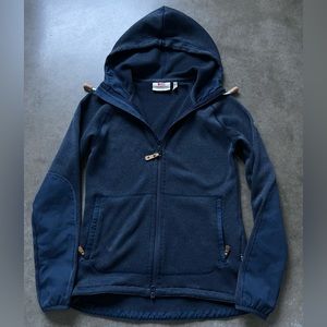 FJALLRAVEN ÖVIK FLEECE HOODIE, XS